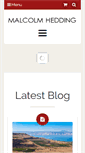 Mobile Screenshot of malcolmhedding.com